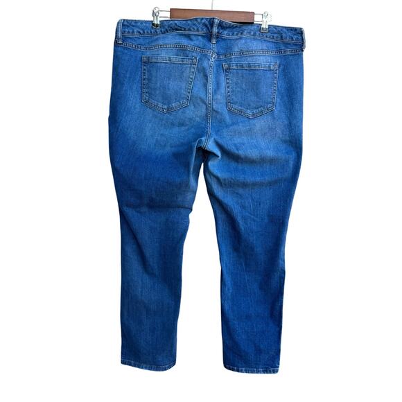 Torrid 18 Plus Boyfriend Jeans Mid Rise Stretch Denim - Picture 8 of 11